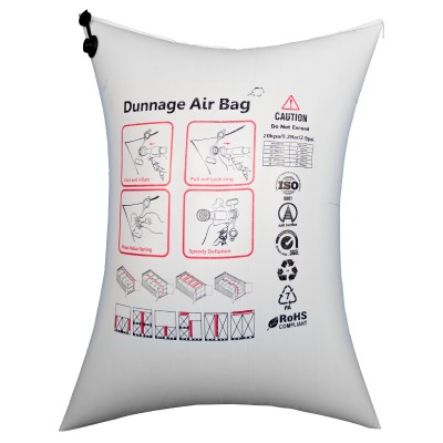 Good Quality 900*1800mm Airbag Cover Wear-resisting Polywoven Void Fill Bag White PP Woven Dunnage Air Bag