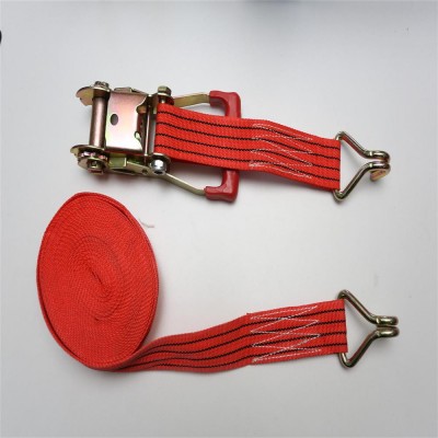 1' small ratchet tie down straps with double j hooks