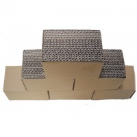 Heavy duty Paper Inverted Corrugated Board made by kraft corrugated core sandwich and kraft paper